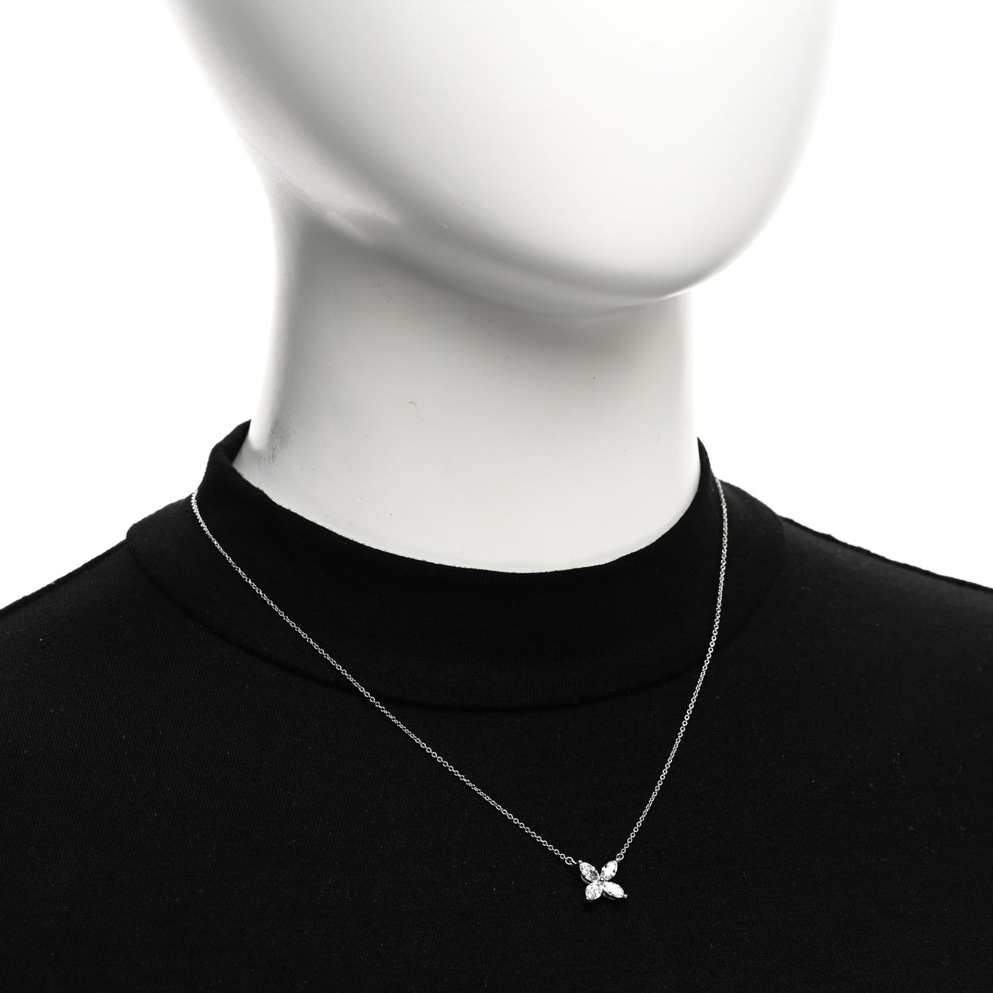 Platinum Diamond Large Victoria Necklace