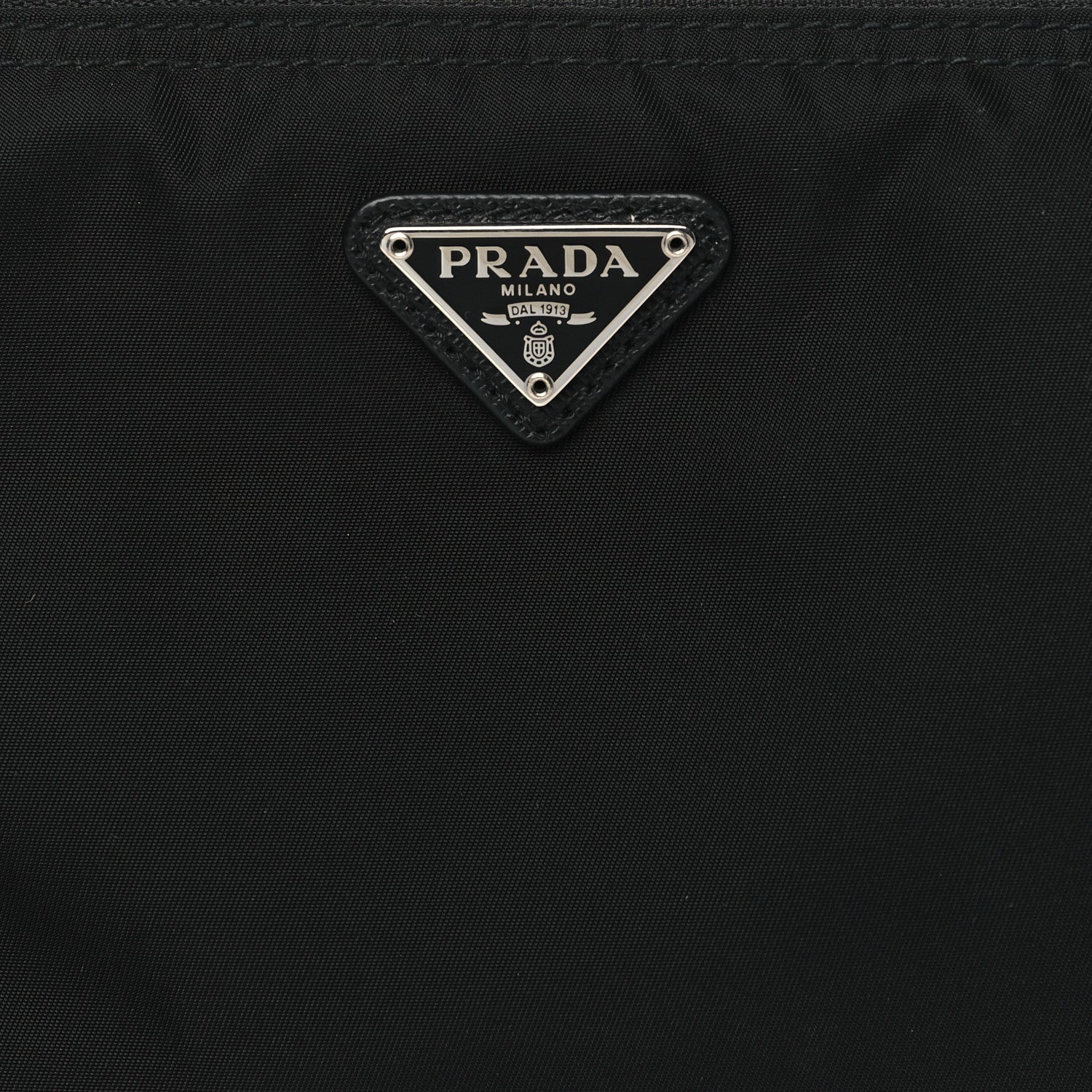 Prada Nylon Tessuto Cosmetic Pouch Black 7 of 9