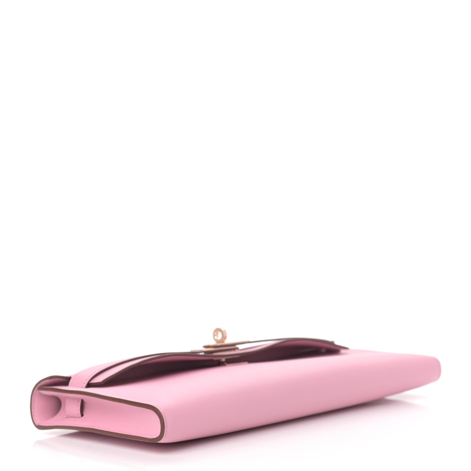 Hermes Swift Kelly Cut Clutch Pochette Mauve Sylvestre 5 of 26