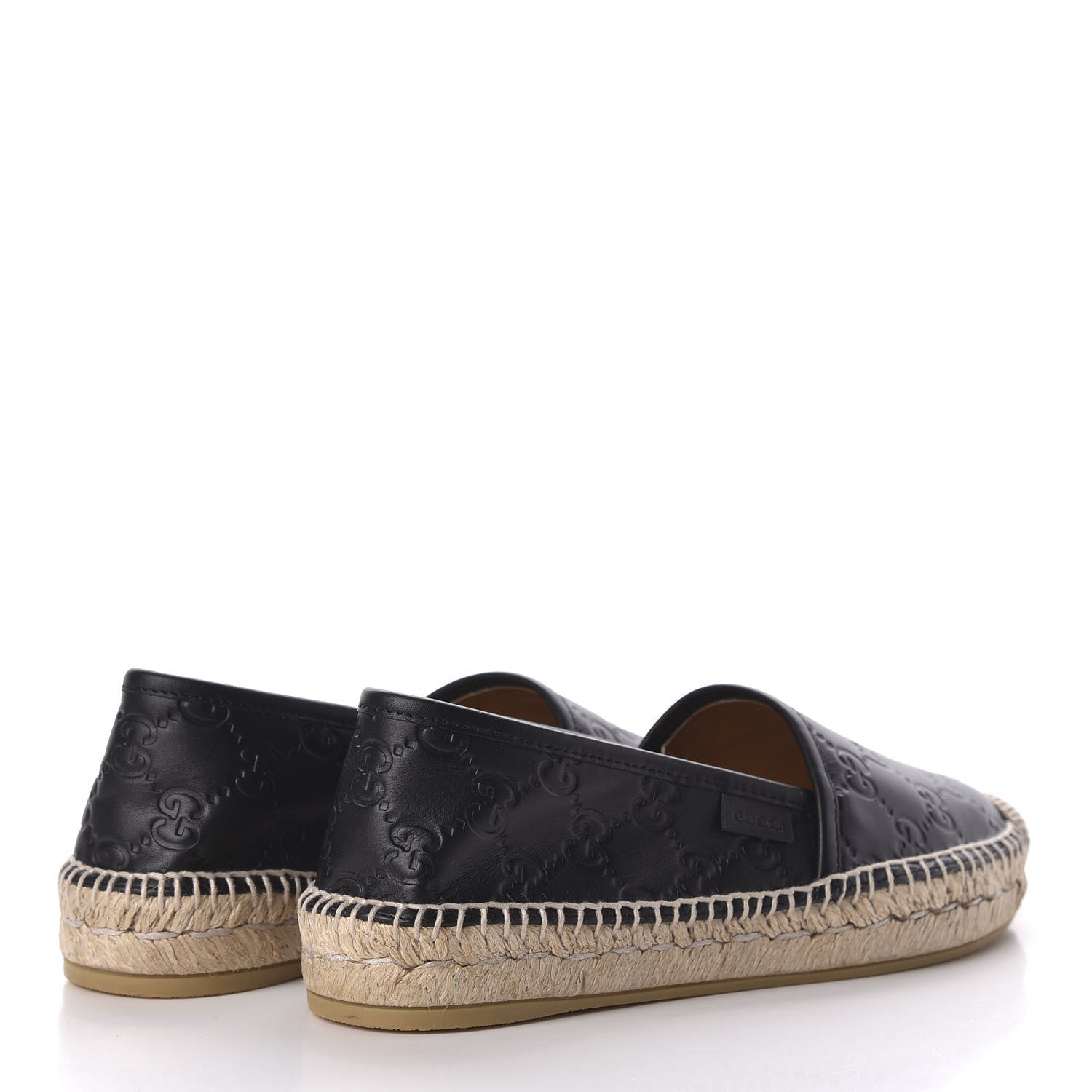 Gucci Guccissima Signature Espadrilles 35 Black 4 of 9