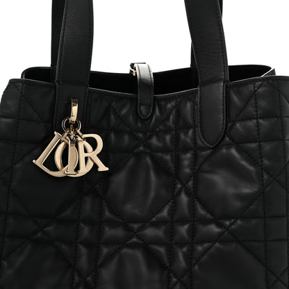 Christian Dior Calfskin Macrocannage Medium Toujours Black 9 of 11