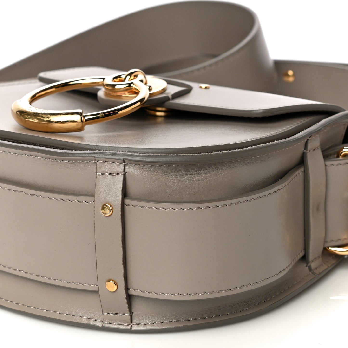Calfskin Small Tess Bag Motty Grey