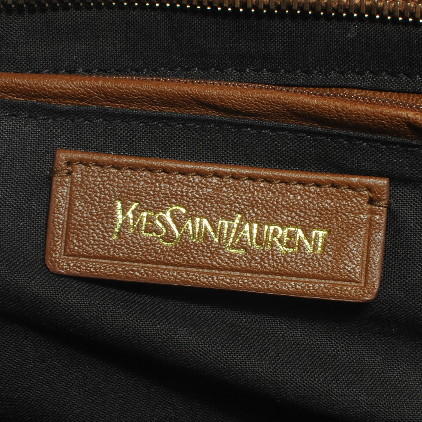 Leather Medium Cabas Chyc Whiskey
