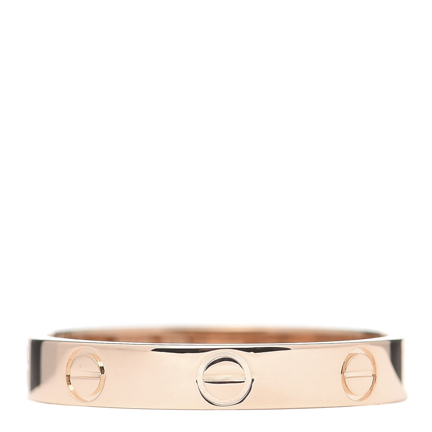 Cartier 18K Pink Gold 3.5mm LOVE Wedding Band Ring 59 8.75 1 of 4
