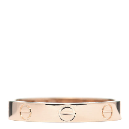 Cartier 18K Pink Gold 3.5mm LOVE Wedding Band Ring 59 8.75 1 of 4