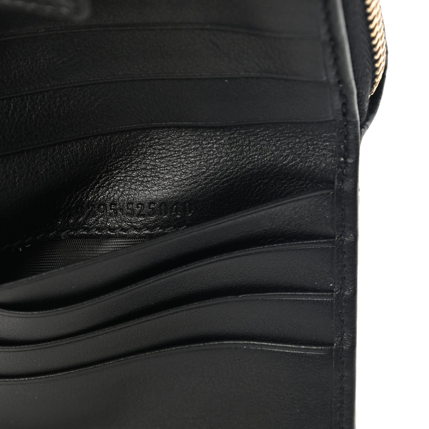 Microguccissima Compact Wallet Black