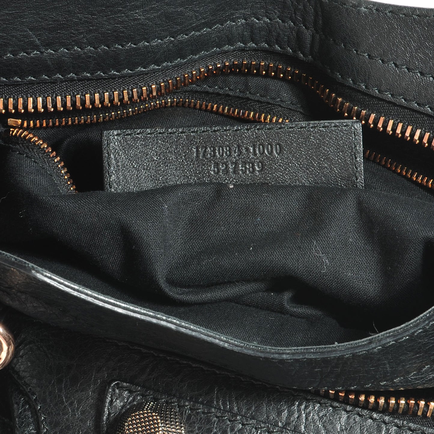 Agneau Giant 21 Rose Gold Hardware City Black