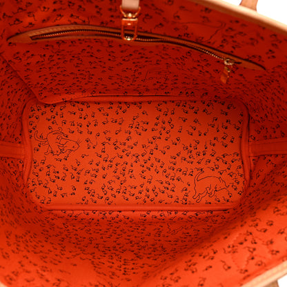 Louis Vuitton Catogram Neverfull MM Marron 6 of 10
