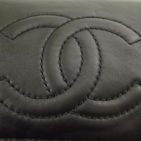 Leather Luxe Ligne Bowler Black
