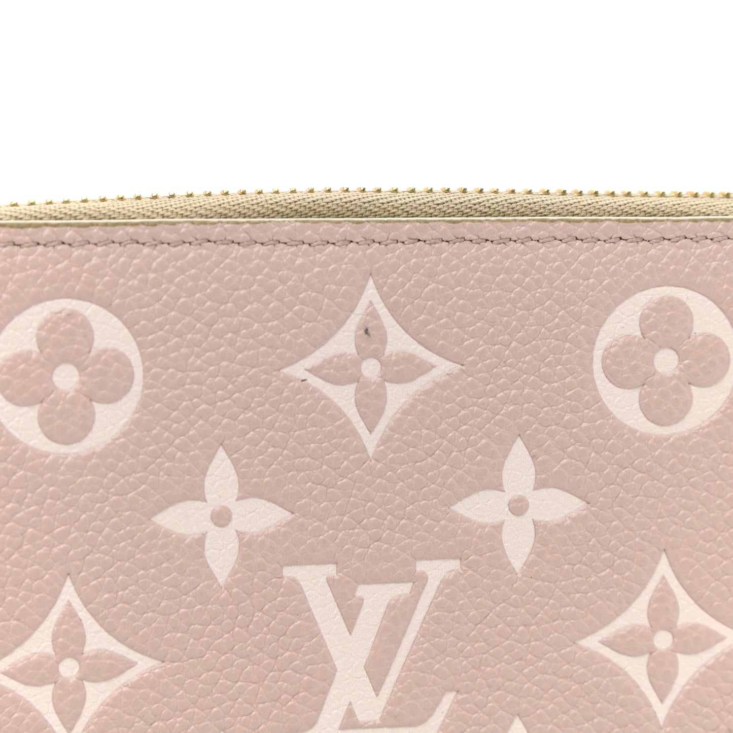 Empreinte Monogram Spring in the City Zippy Wallet Kaki Beige Cream