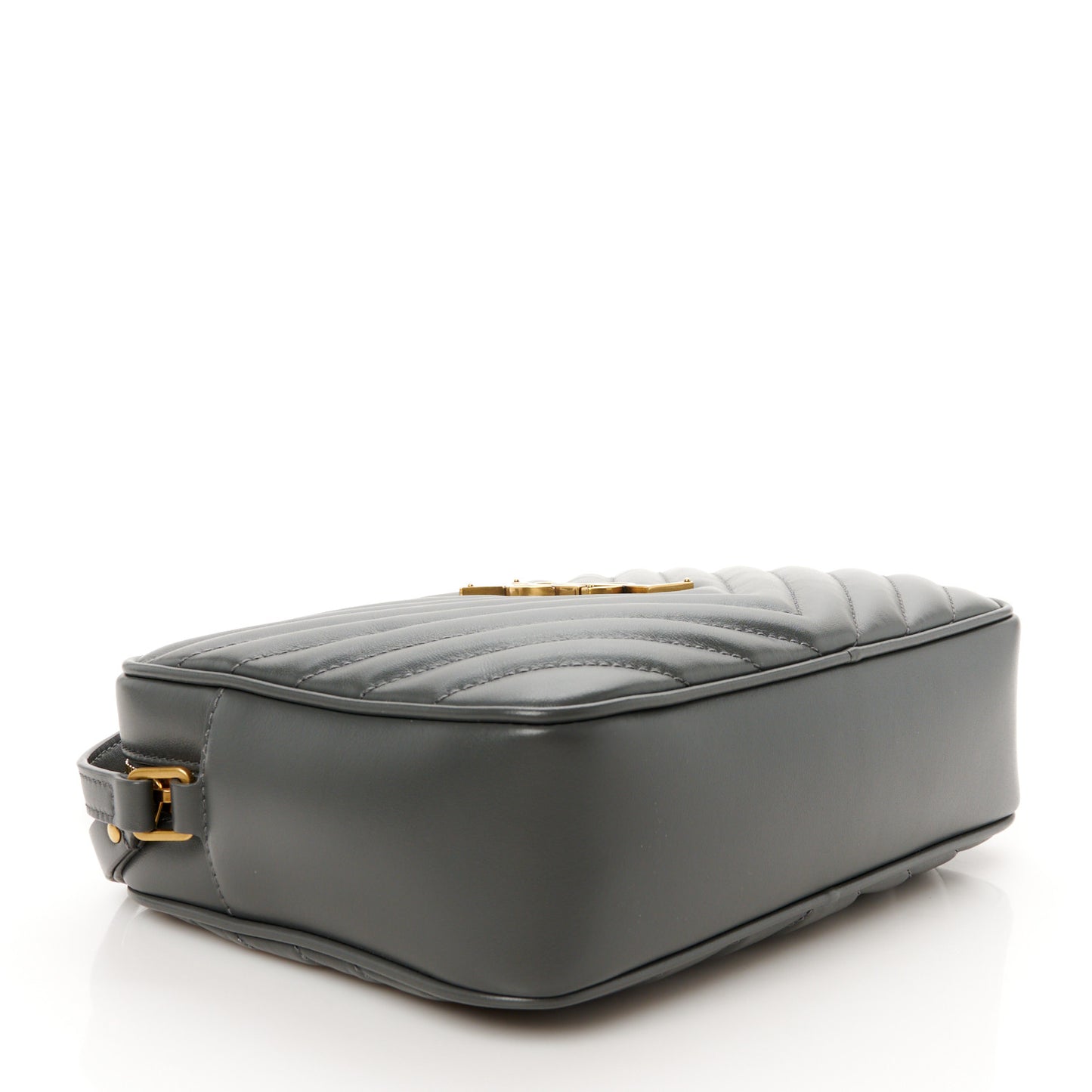 Calfskin Matelasse Monogram Lou Camera Bag Storm