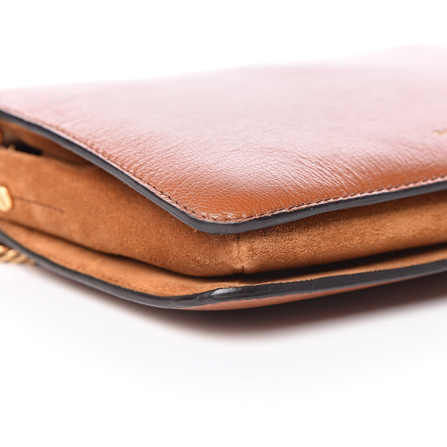 Givenchy Goatskin Suede Cross 3 Crossbody Bag Chestnut 9 of 10