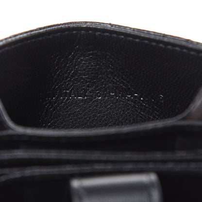 Christian Dior Lambskin Cannage Lucky Badges Lady Dior 5-Gusset Card Holder Black 6 of 8