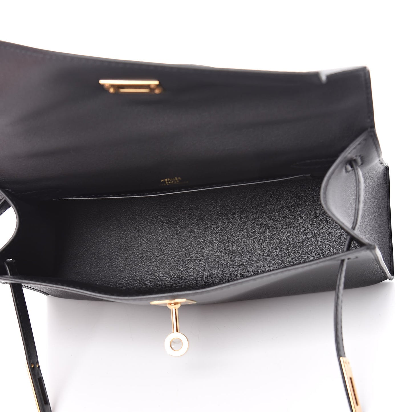 Swift Kelly Pochette Clutch Black