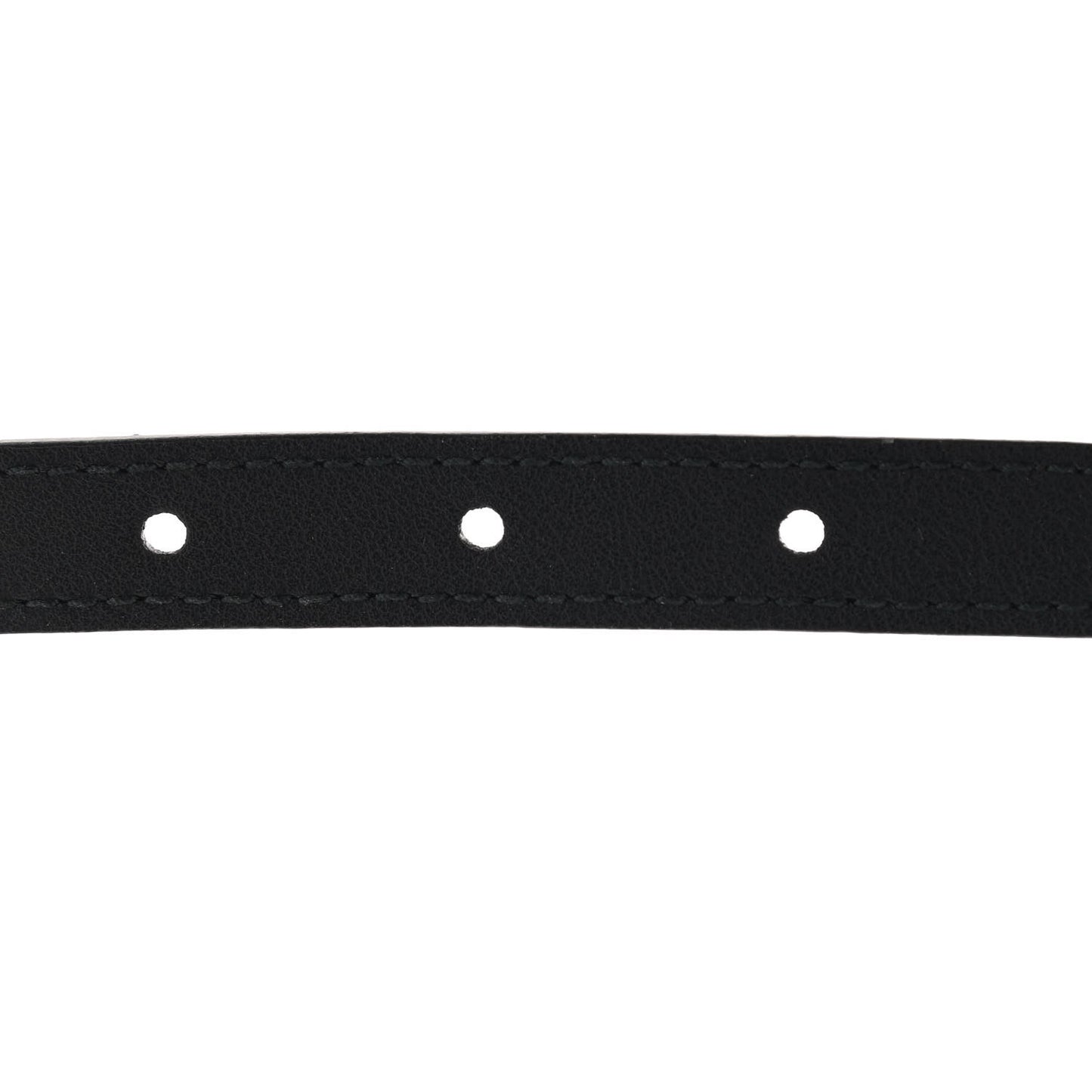 Skipper Calfskin Enamel GG 15mm Belt 85 34 Black