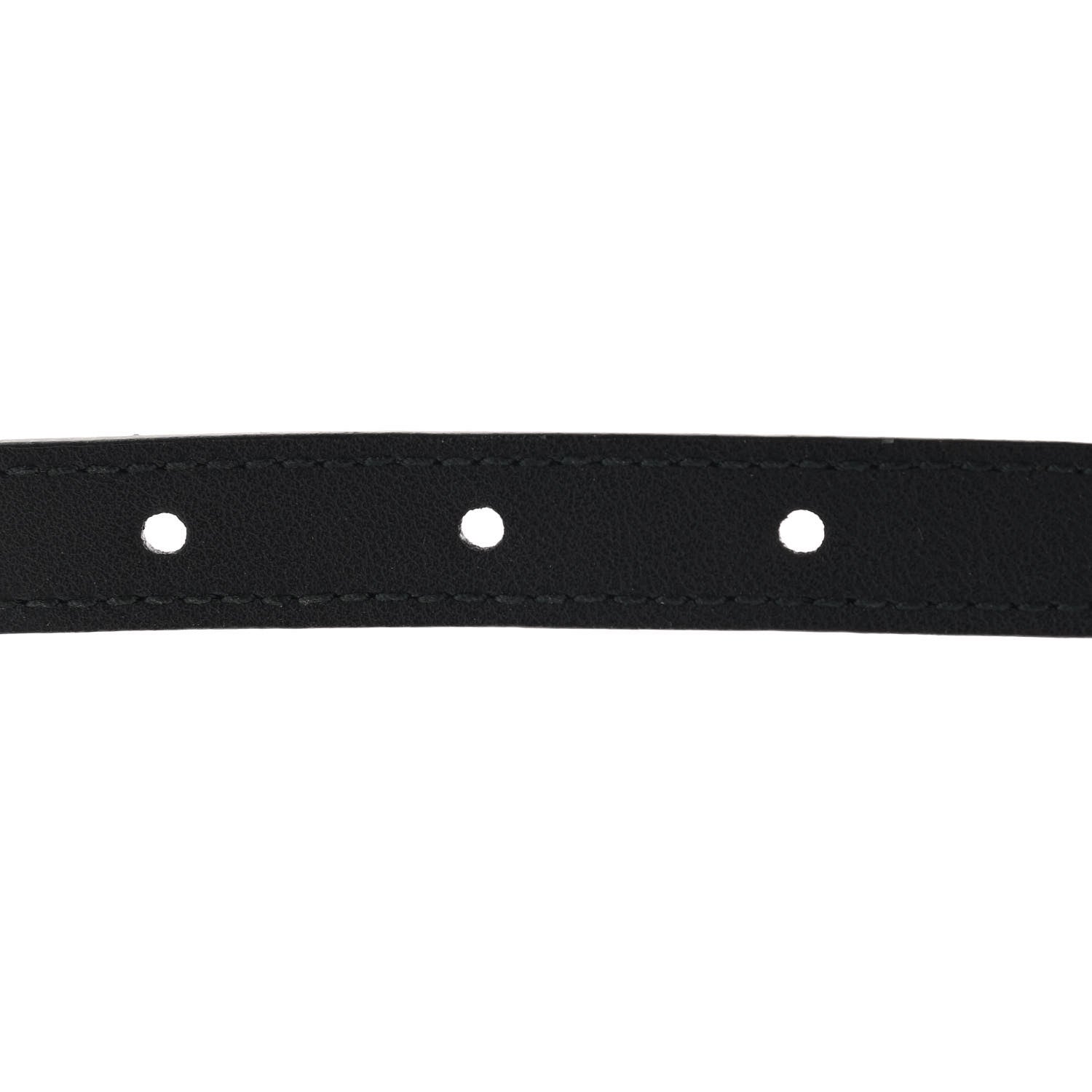 Gucci Skipper Calfskin Enamel GG 15mm Belt 85 34 Black 5 of 5