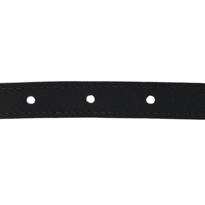 Gucci Skipper Calfskin Enamel GG 15mm Belt 85 34 Black 5 of 5