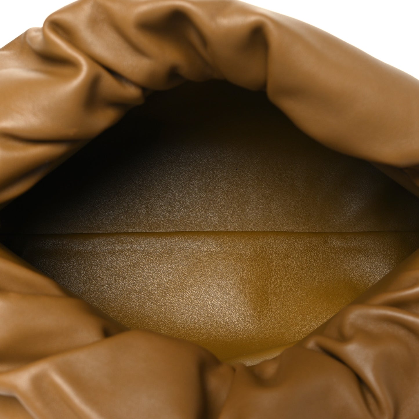 Calfskin The Pouch Chain Moutarde