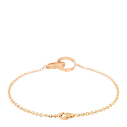 Cartier 18K Yellow Gold Interlocking LOVE Bracelet 2 of 4