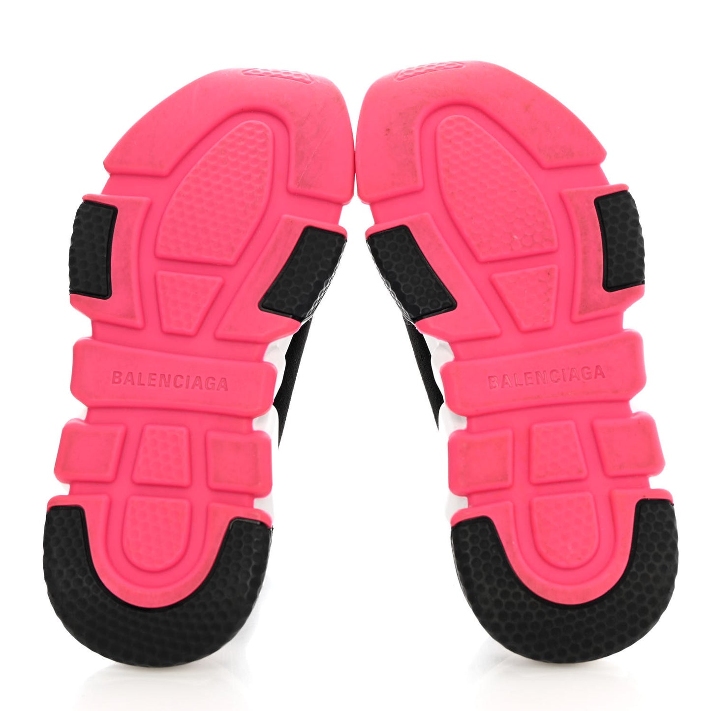 Neoprene Knit Womens Speed Sneakers 35 Black Pink