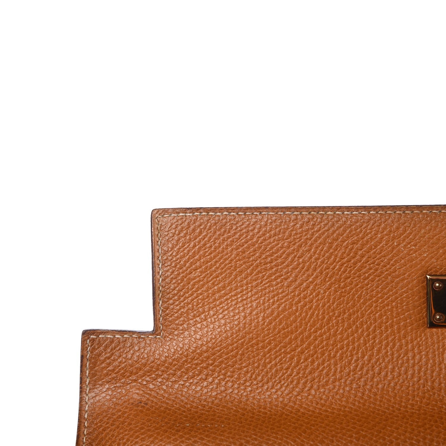 Hermes Courchevel Kelly Sellier 28 Gold 12 of 50