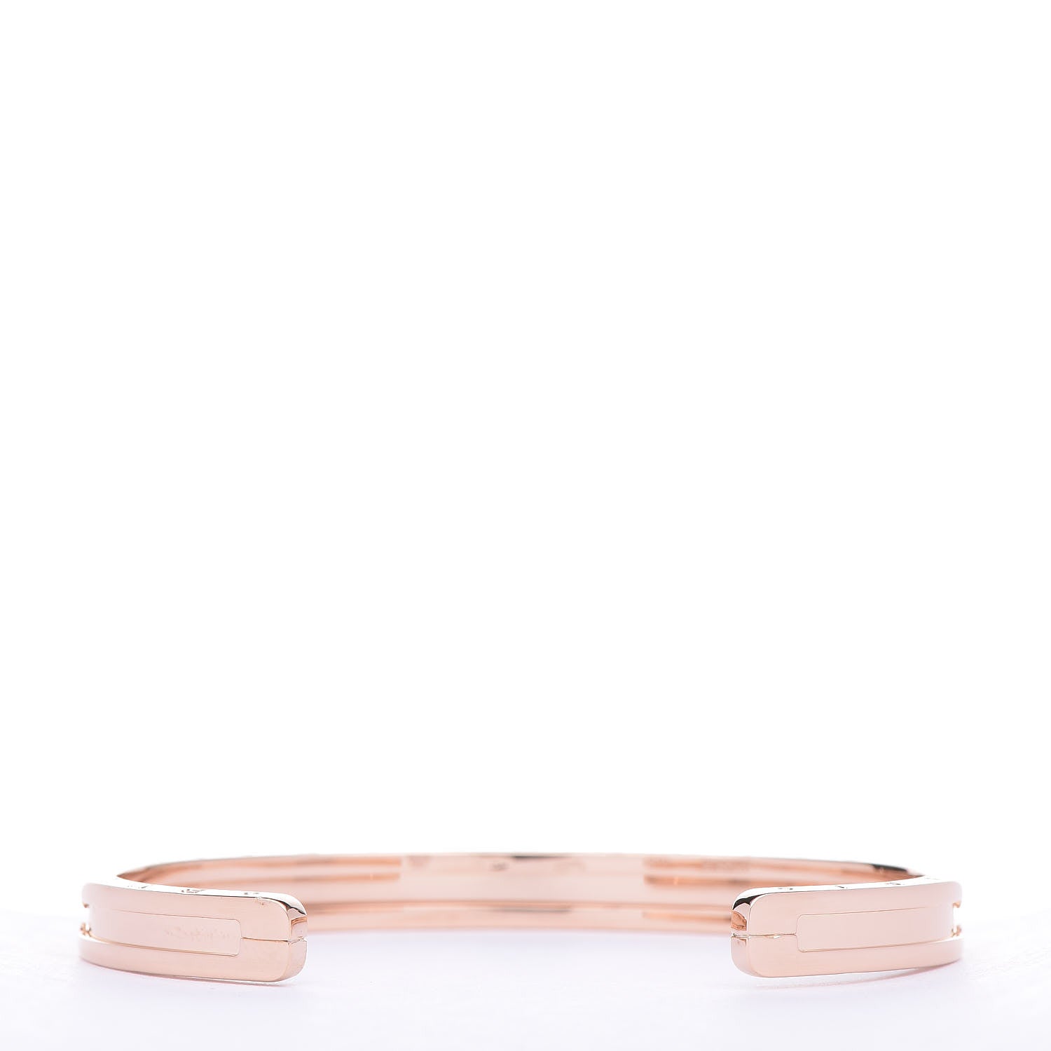 Bulgari 18K Rose Gold B.Zero1 Cuff Bracelet 3 of 6
