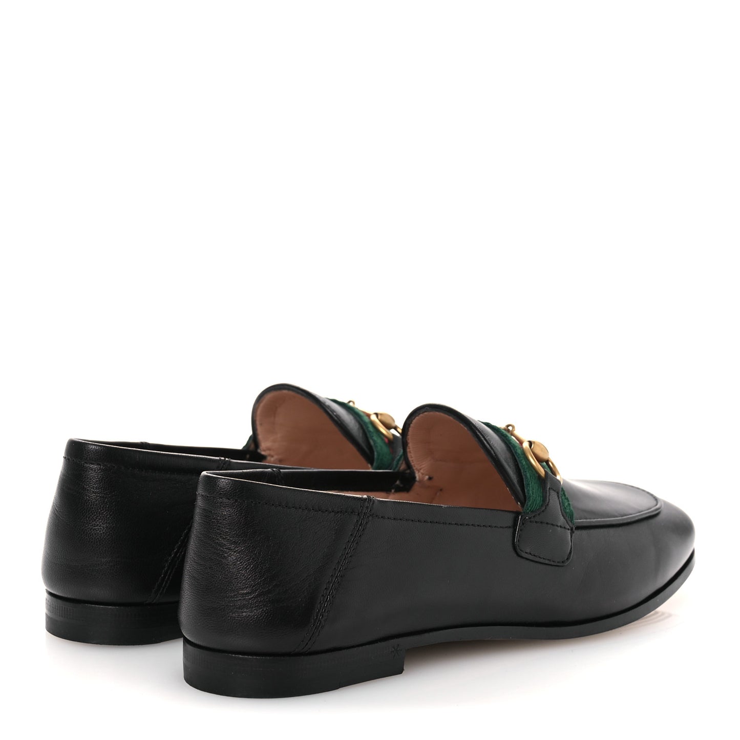 Malaga Kid Web Womens Horsebit Loafers 35 Black