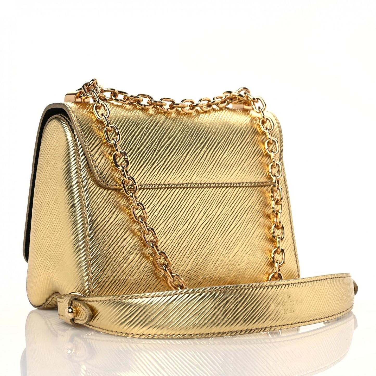 Epi Twist Shoulder Bag PM Gold