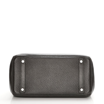 Hermes Taurillon Clemence Birkin 30 Graphite 7 of 28