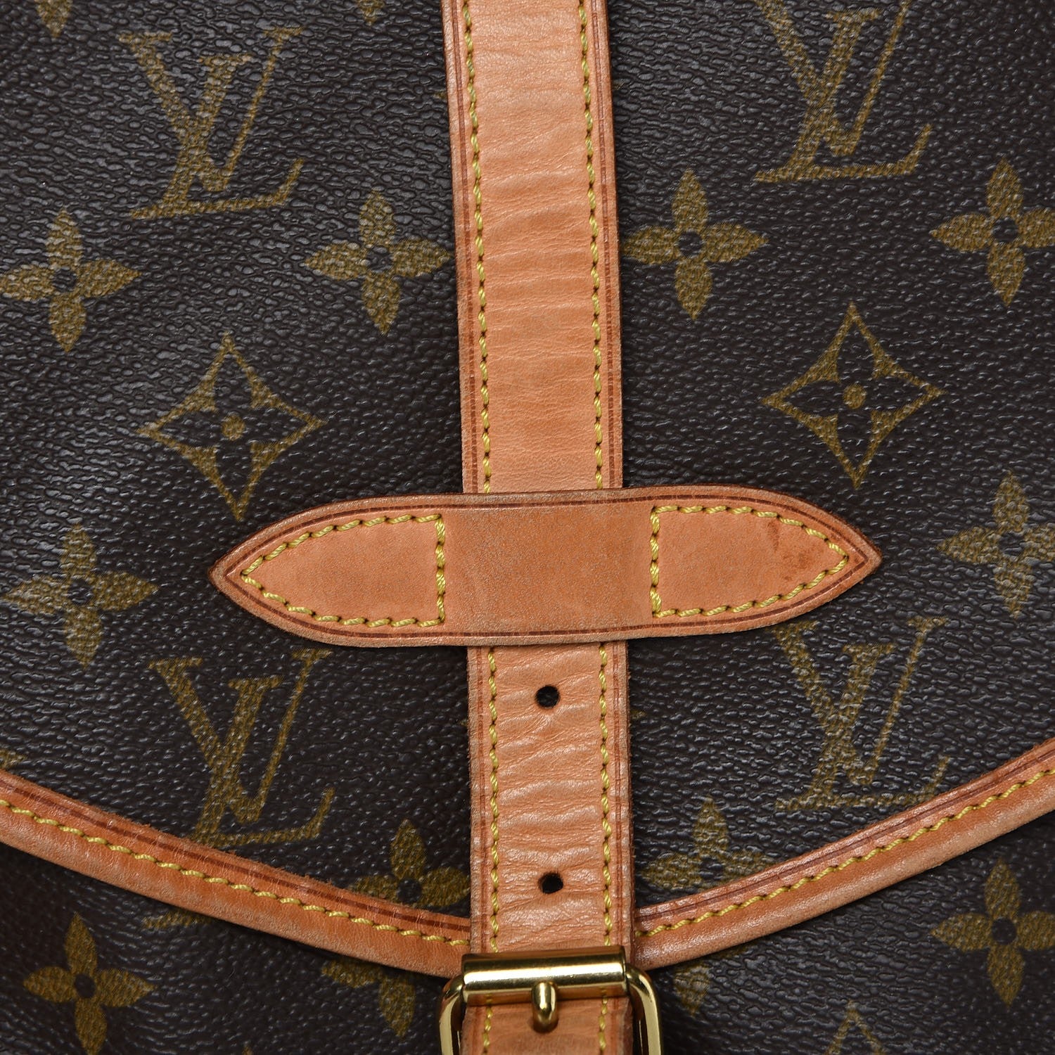 Louis Vuitton Monogram Saumur 30 10 of 13