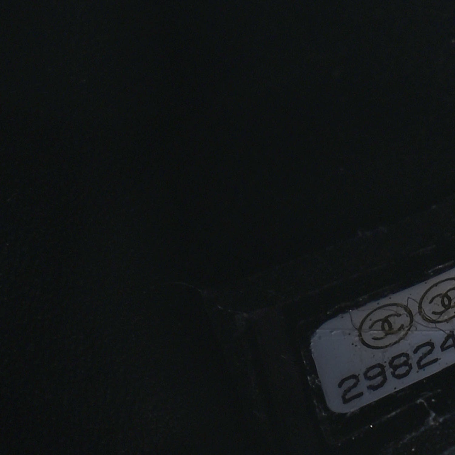 Chanel Calfskin Stitched Cup Of Tea Vanity Case Black 9 of 11