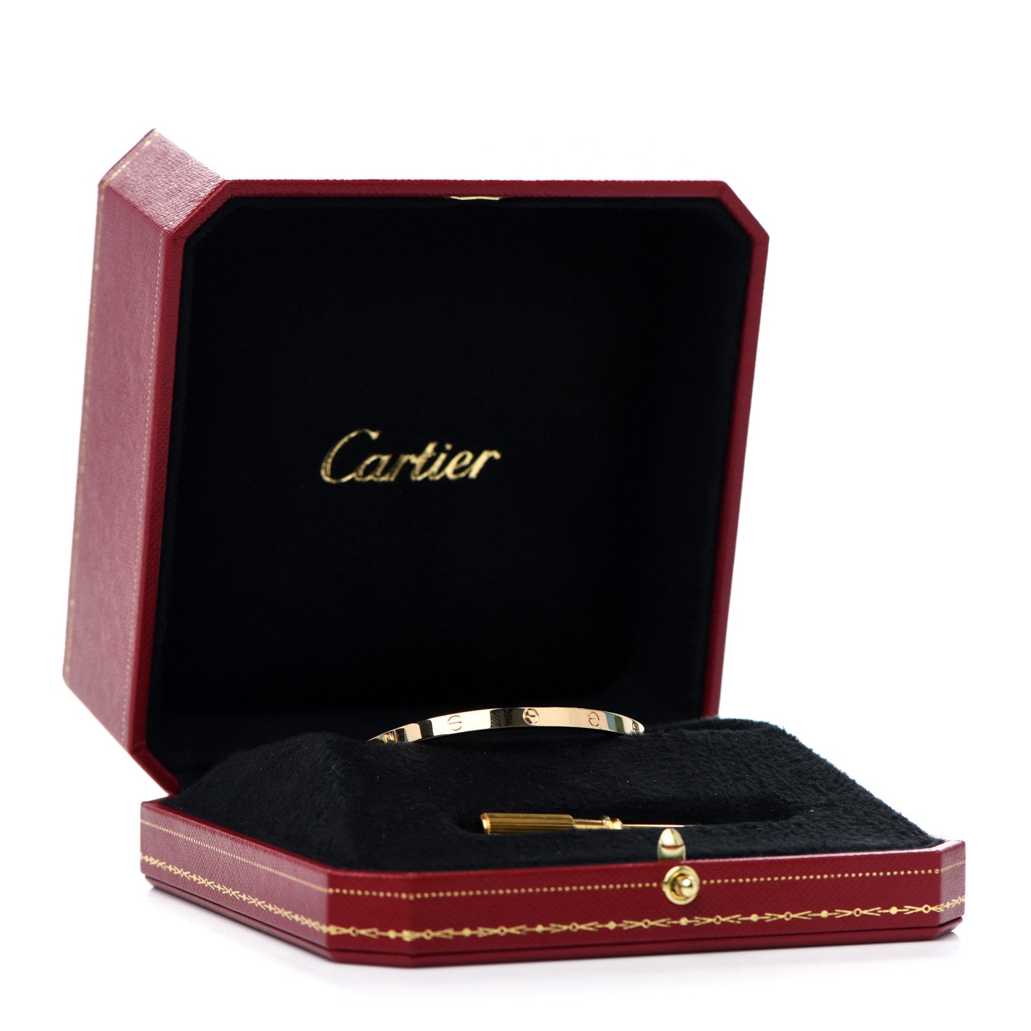 Cartier 18K Yellow Gold Small LOVE Bracelet 16 7 of 7