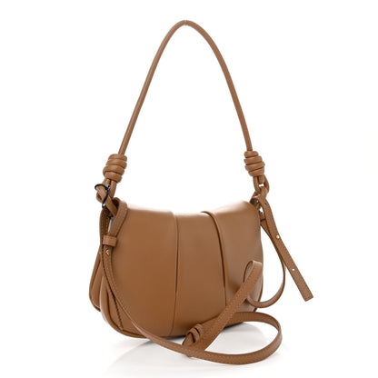 Loewe Shiny Nappa Calfskin Paseo Satchel Oak 3 of 9