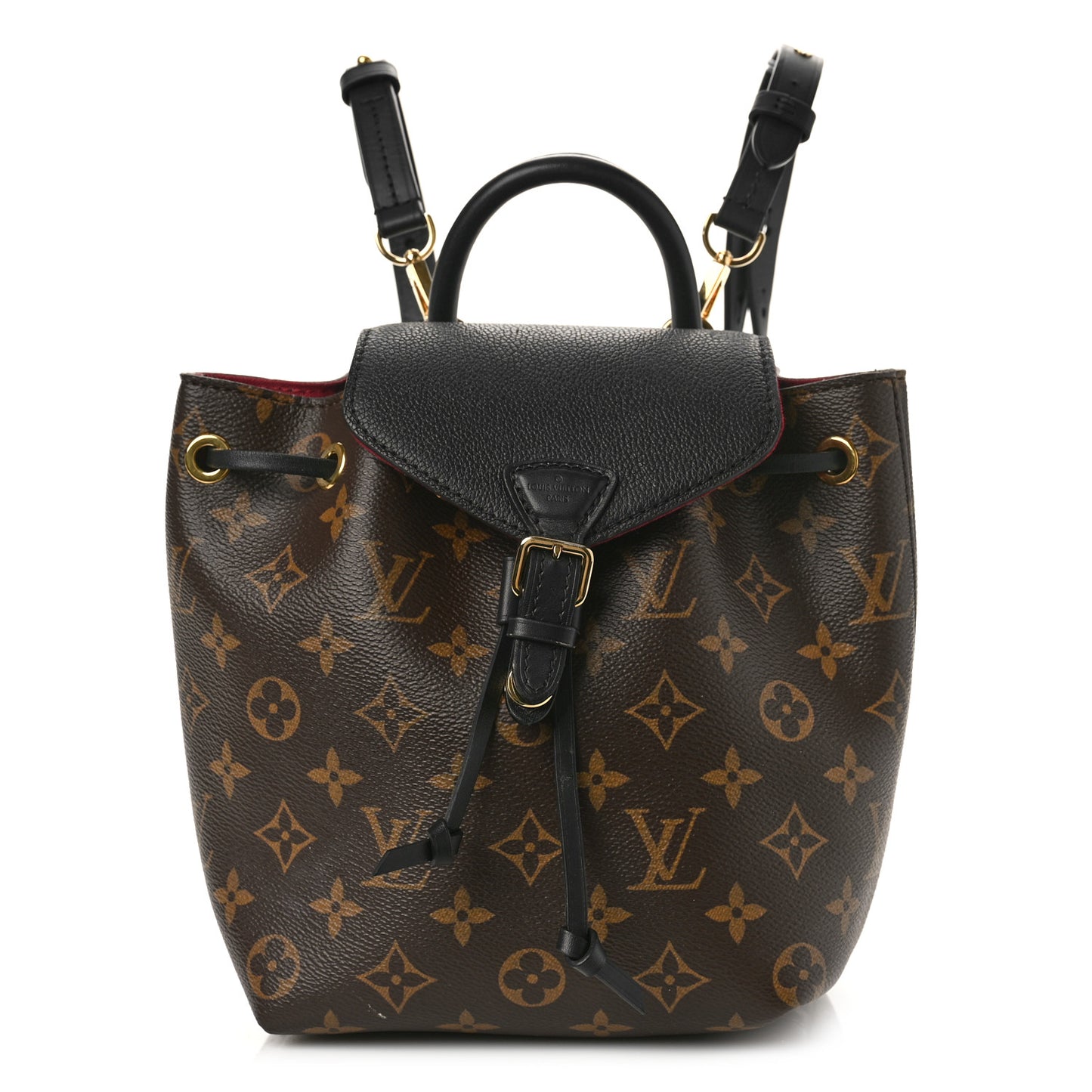 Monogram BB Montsouris NM Backpack Black