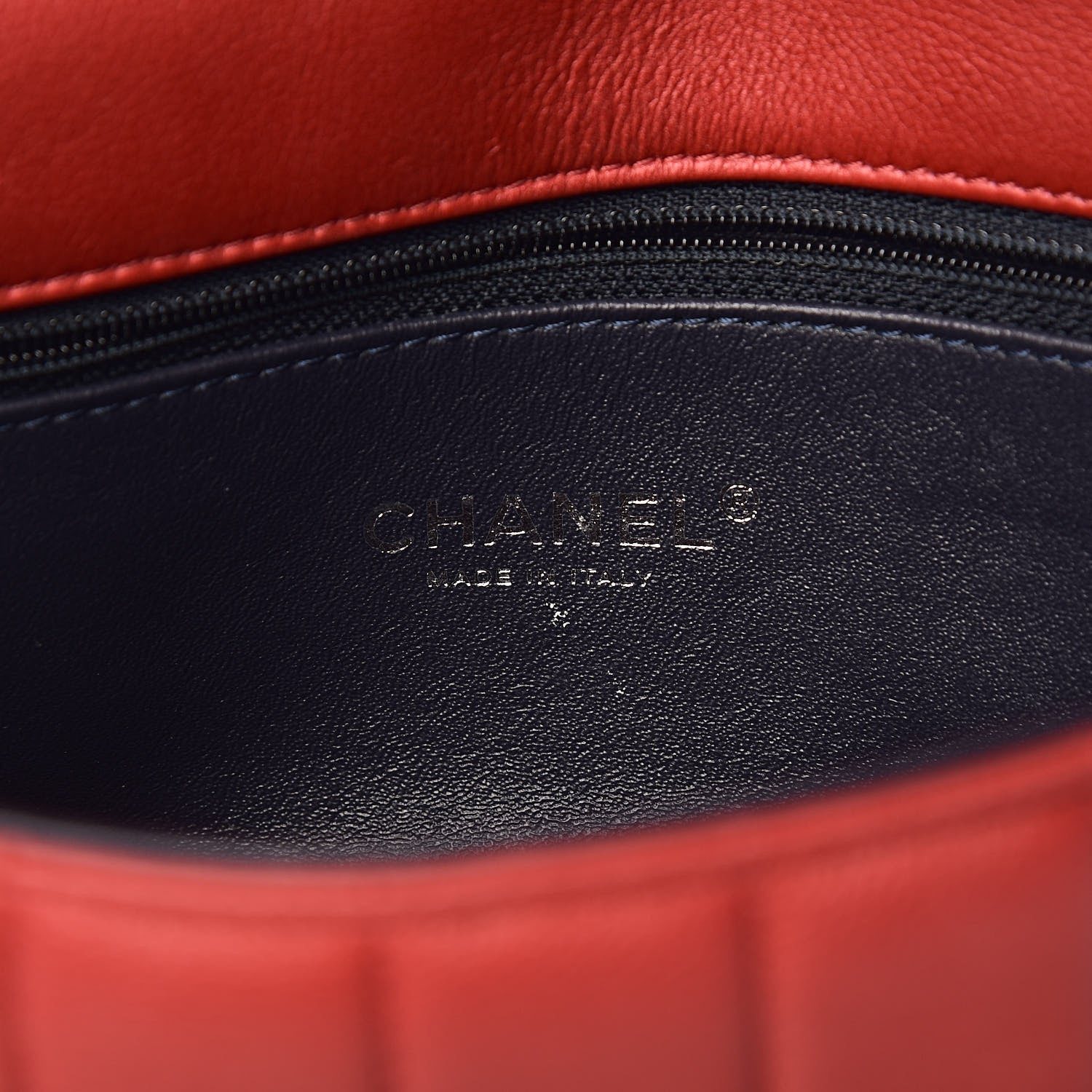 Chanel Calfskin Quilted Multi Chain Flap Red 6 of 12