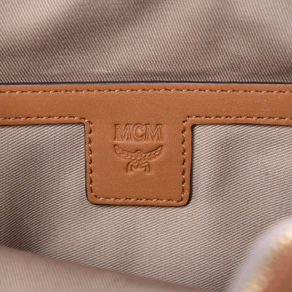 MCM Visetos Stark Modular Belt Bag Cognac 8 of 9