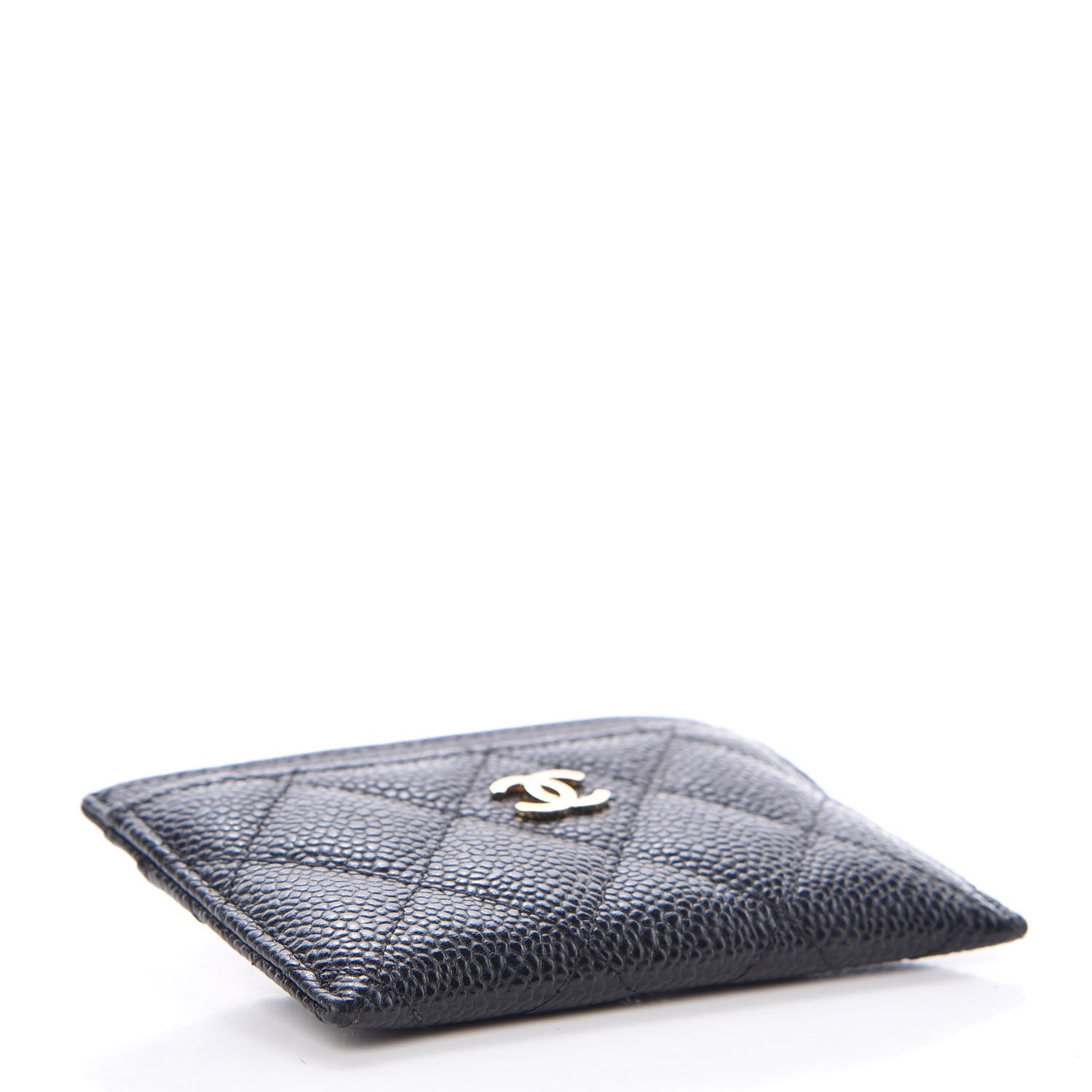 Chanel Caviar Quilted Card Holder Black 4 of 9