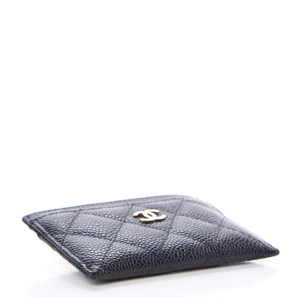 Chanel Caviar Quilted Card Holder Black 4 of 9