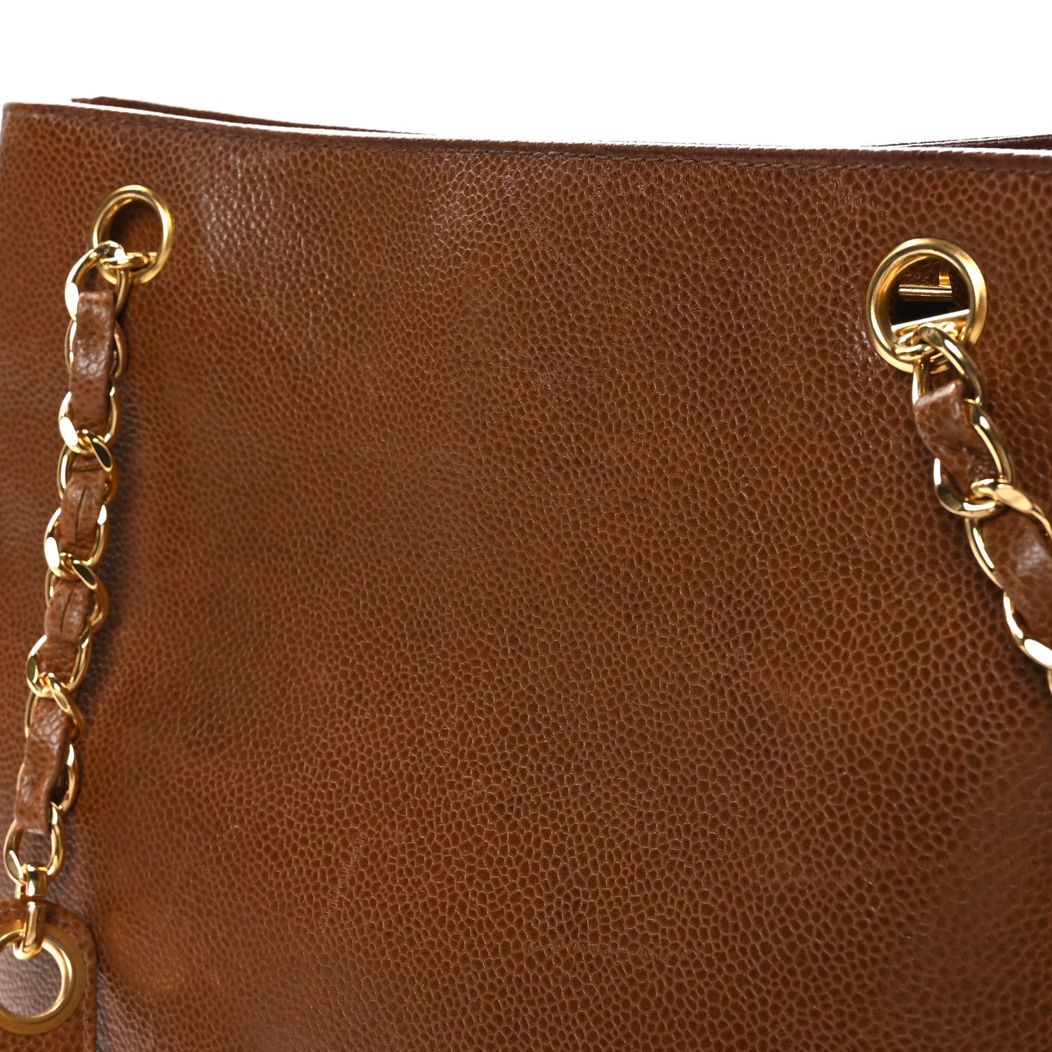 Chanel Caviar CC Shoulder Bag Brown 11 of 11