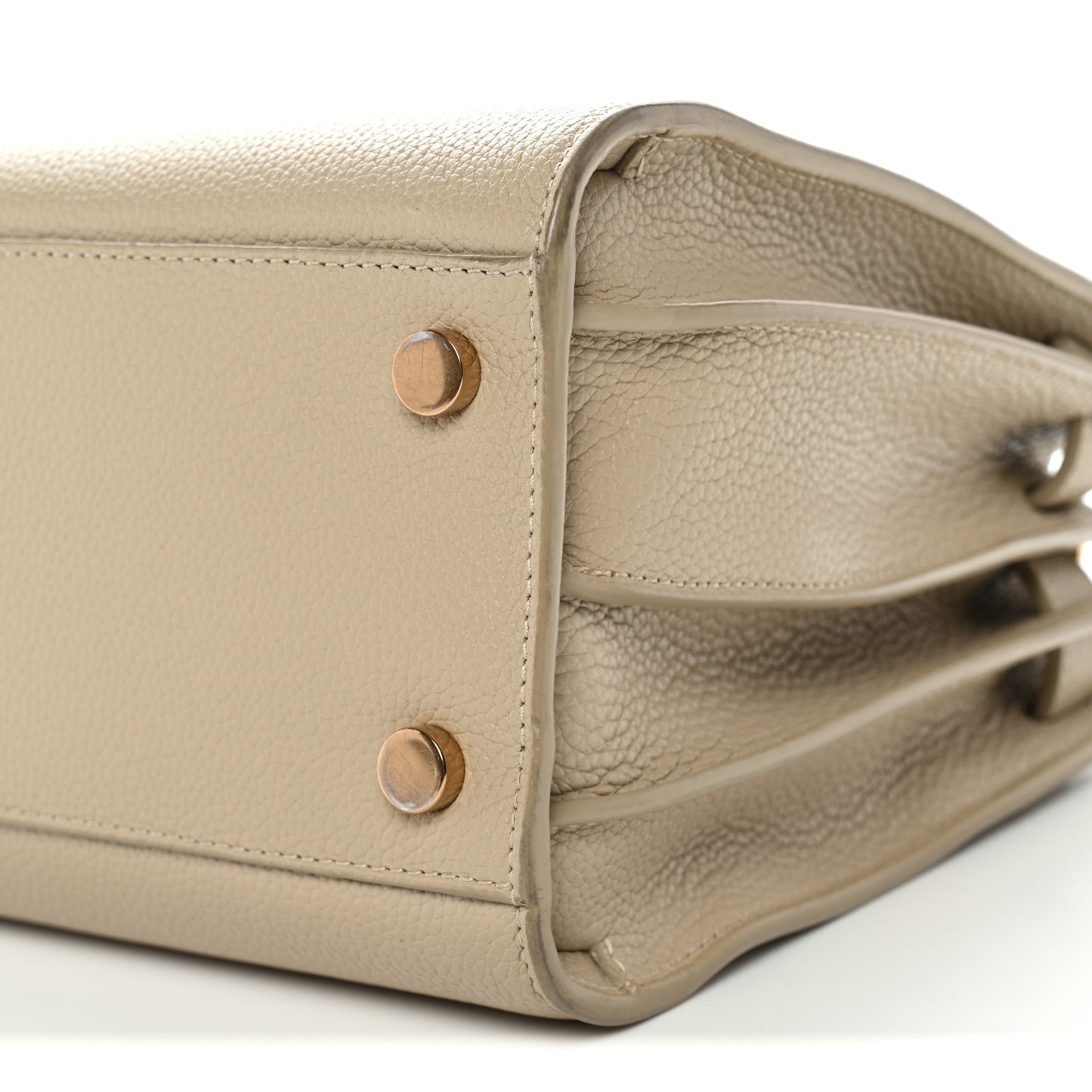 Grained Calfskin Baby Supple Sac De Jour Sea Salt