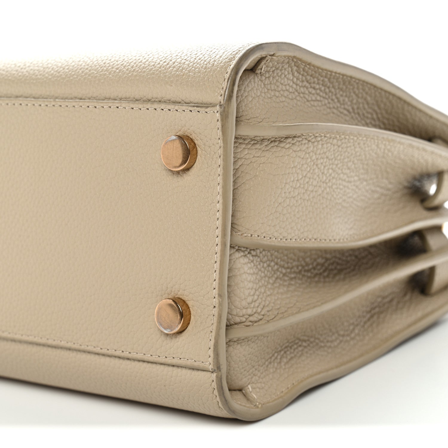 Saint Laurent Grained Calfskin Baby Supple Sac De Jour Sea Salt 10 of 12