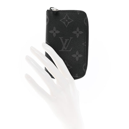 Louis Vuitton Monogram Eclipse Zippy Coin Purse Vertical 2 of 7