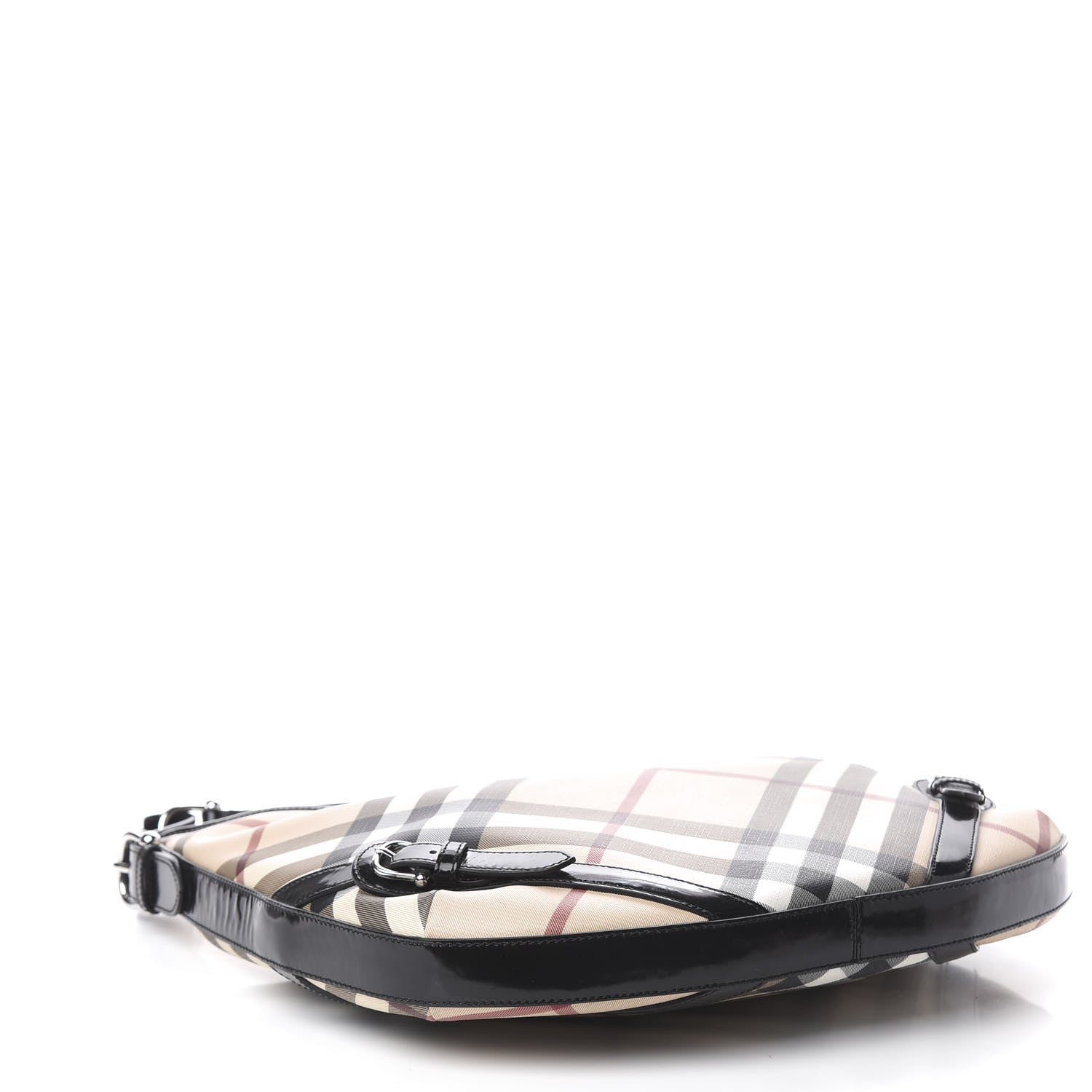 Burberry Supernova Check Large Larkin Hobo Black 4 of 15