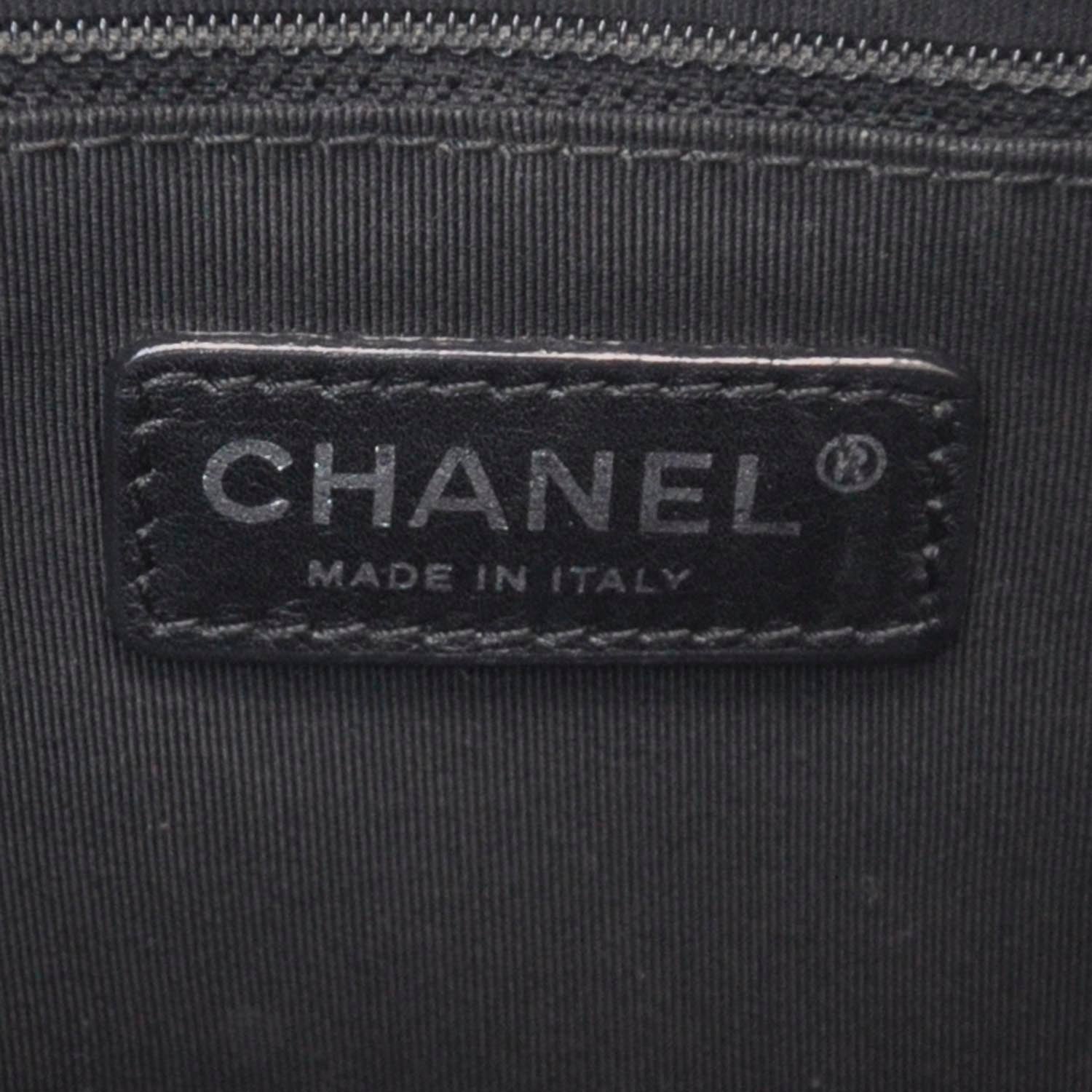 Chanel Caviar Quilted Grand Shopping Tote GST Black 7 of 14