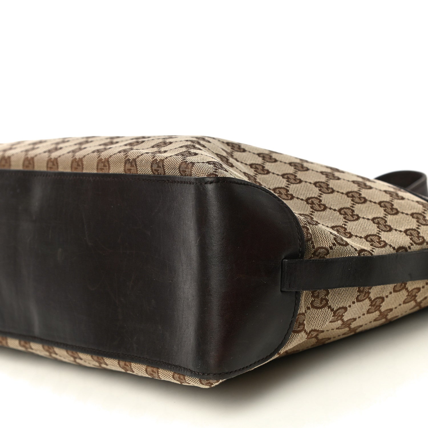 Gucci Monogram Tote Brown 10 of 21