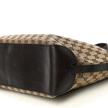 Gucci Monogram Tote Brown 10 of 21