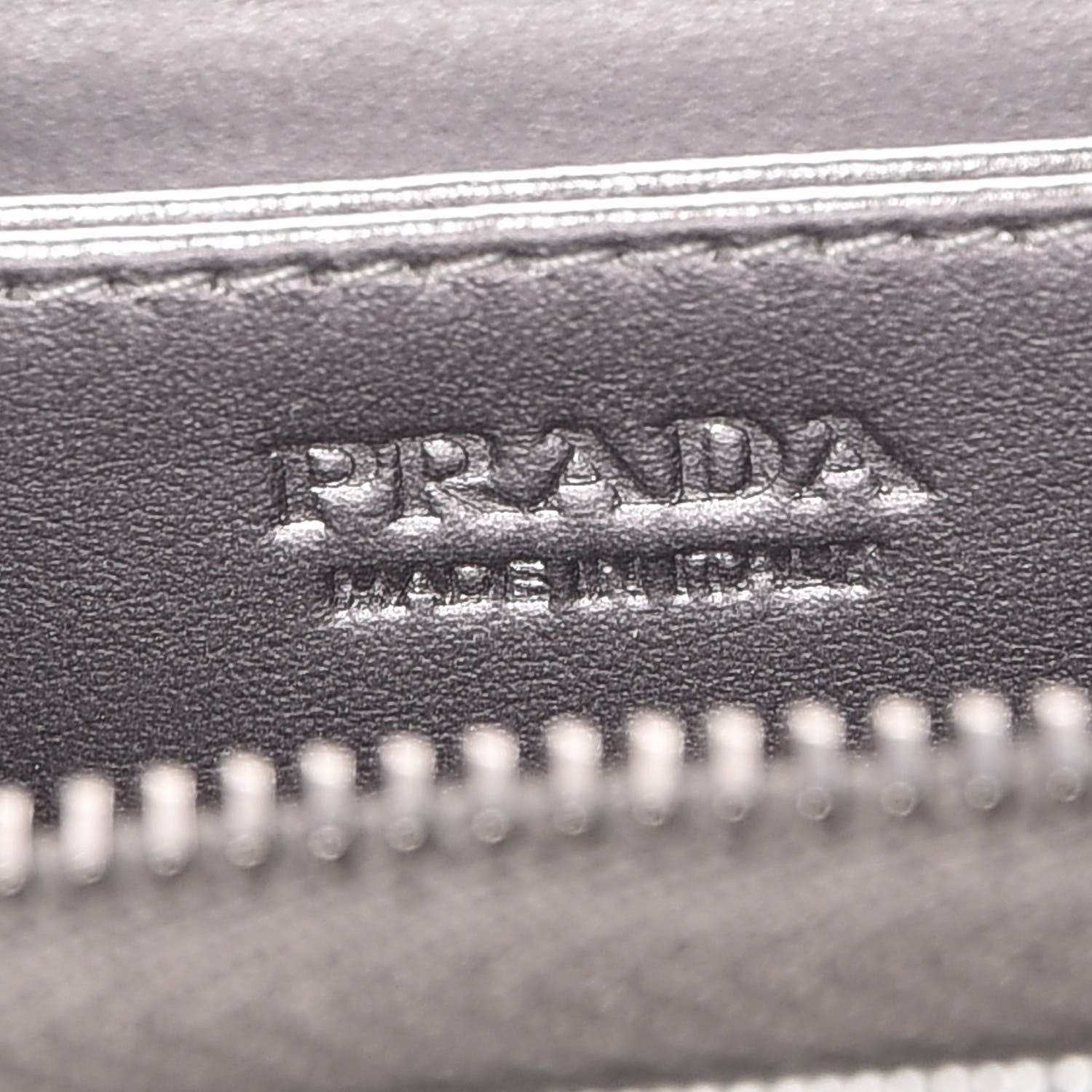 Prada Vitello Move Metal Coin Purse Cromo 6 of 8