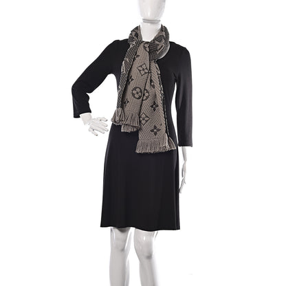 Louis Vuitton Wool Silk Logomania Scarf Verone 2 of 4