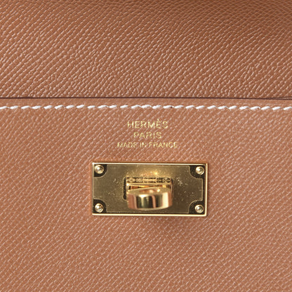 Hermes Epsom Kelly Pocket Compact Wallet Gold 5 of 7