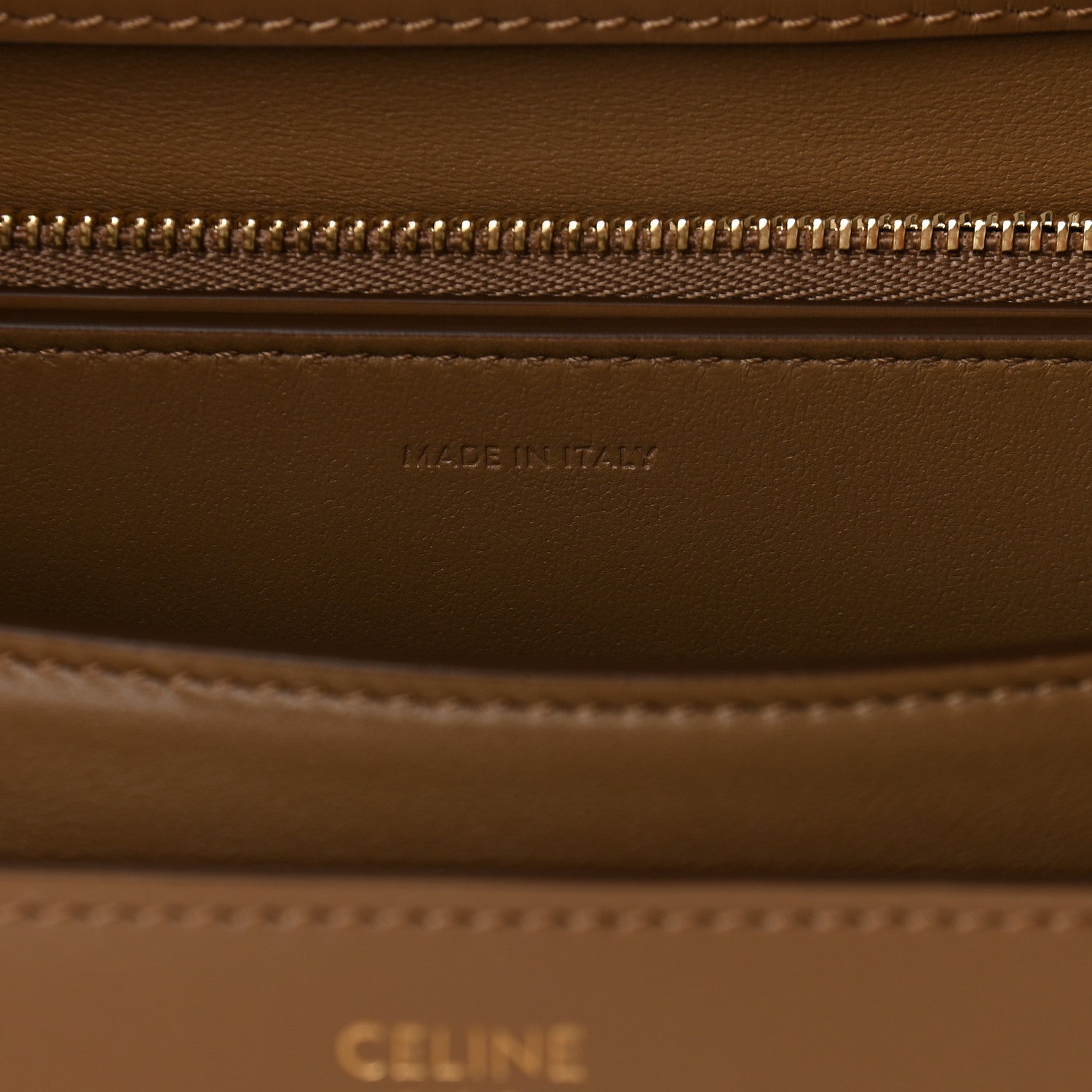 Celine Smooth Calfskin Medium Classic Box Flap Bag Light Camel 6 of 8